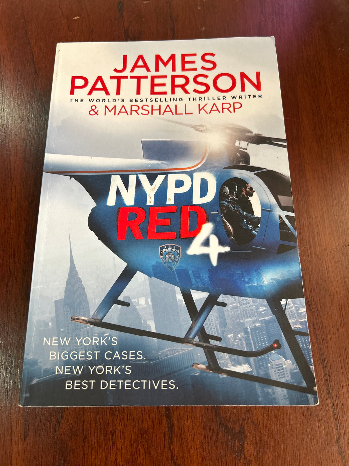 NYPD 4. James Patterson and Marshall Karp. 2016.
