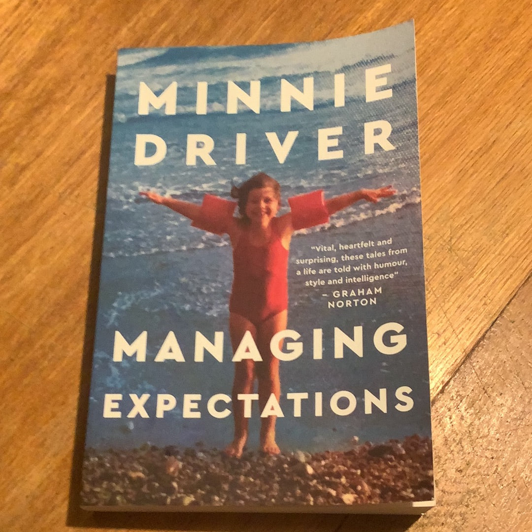 Managing expectations. Minnie Driver. 2022.