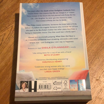 What Eden did next. Sheila O’Flanagan. 2022.