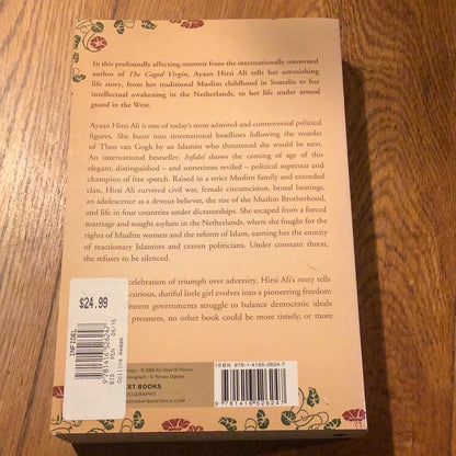 Infidel. Ayaan Hirsi Ali. 2008.