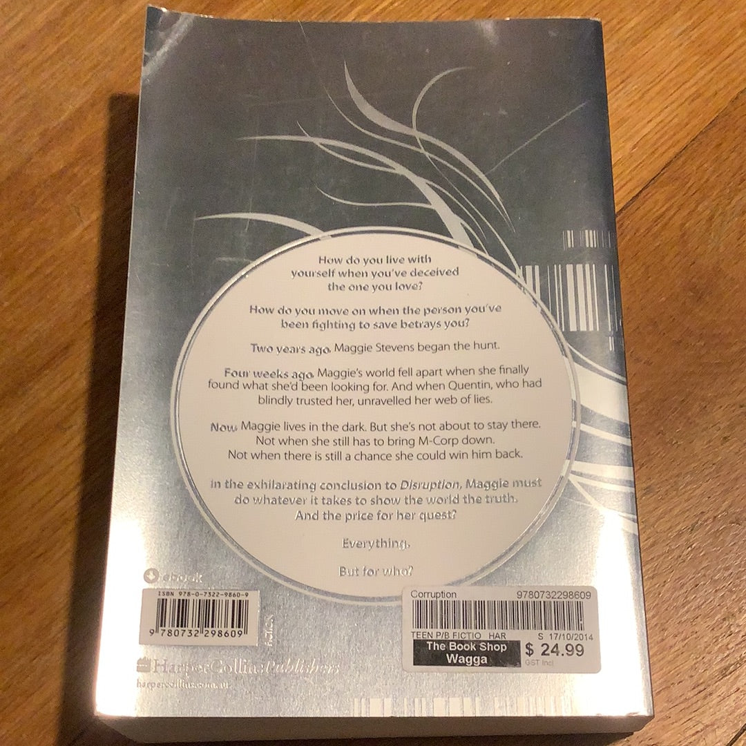 Corruption. Jessica Shirvington. 2014.