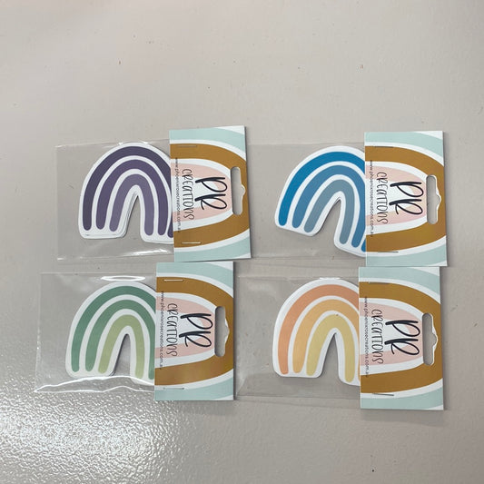 Rainbow Stickers 5 pack