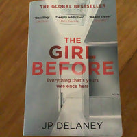 Girl before. J. P. Delaney. 2017.