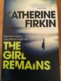 Girl remains. Katherine Firkin. 2021.