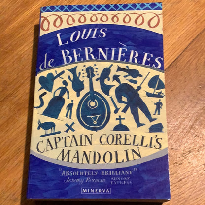 Captain Corelli's mandolin. Louis De Bernieres. 1997.