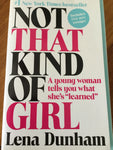 Not that kind of girl. Lena Dunham. 2014.