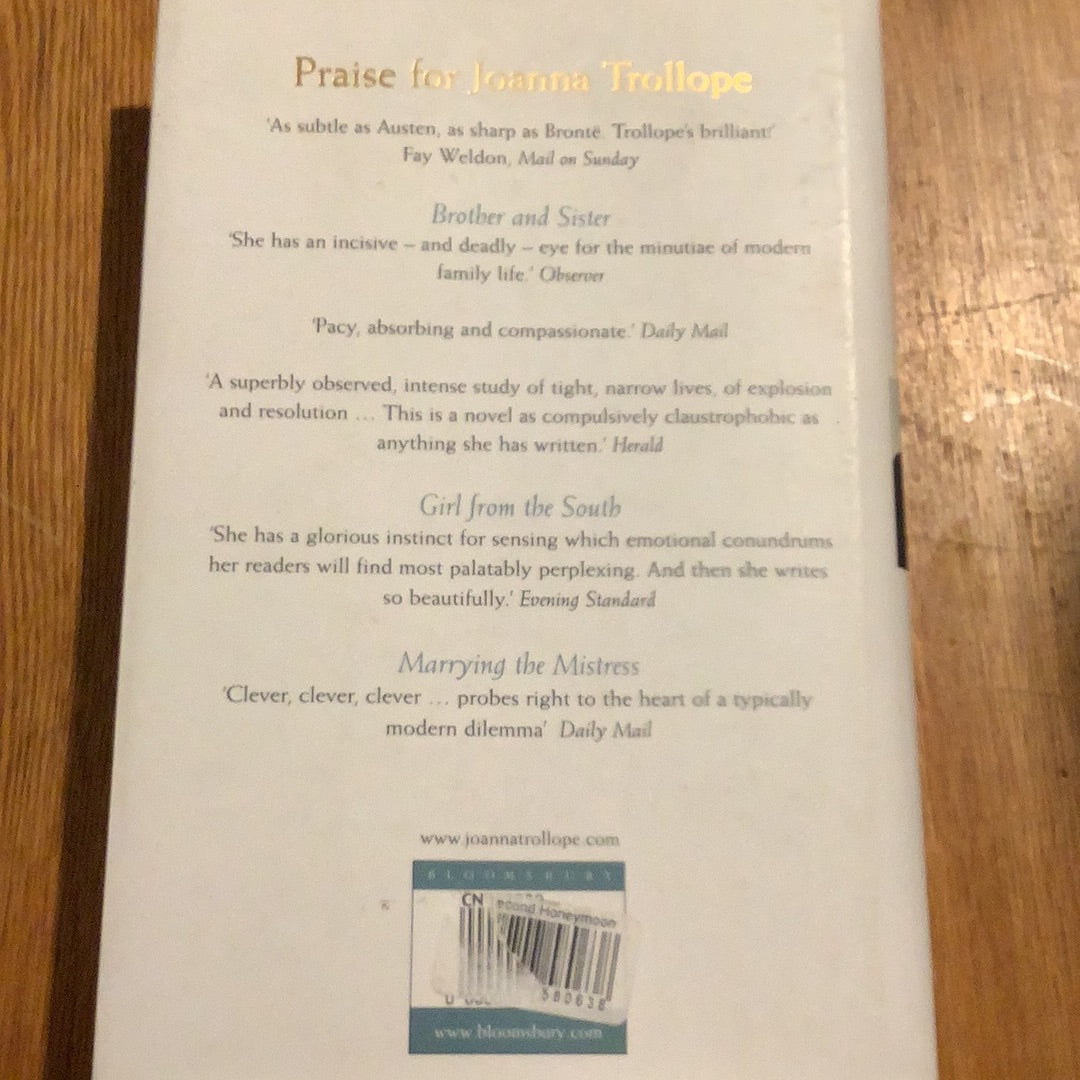 Second honeymoon. Joanna Trollope. 2006.