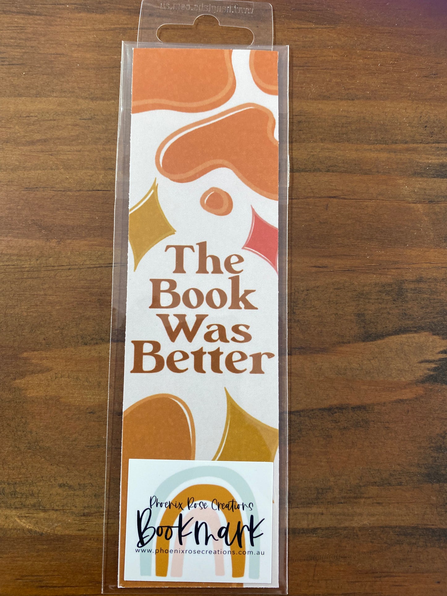 The Book Was Better bookmark.