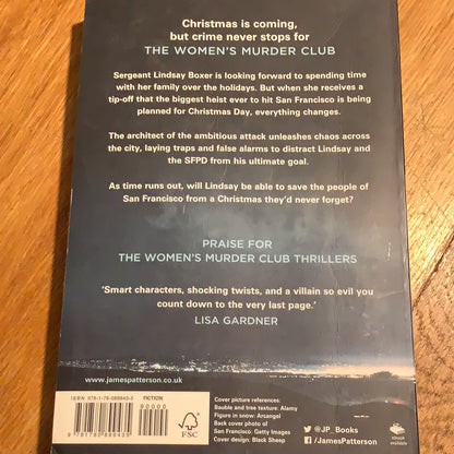 19th Christmas. James Patterson & Maxine Paetro. 2019.