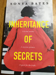 Inheritance of secrets (Bates, Sonya) (2020, paperback)