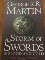Storm of swords 2: blood and gold. George R. R. Martin. 2011.