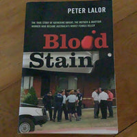 Blood stain. Peter Lalor. 2002.