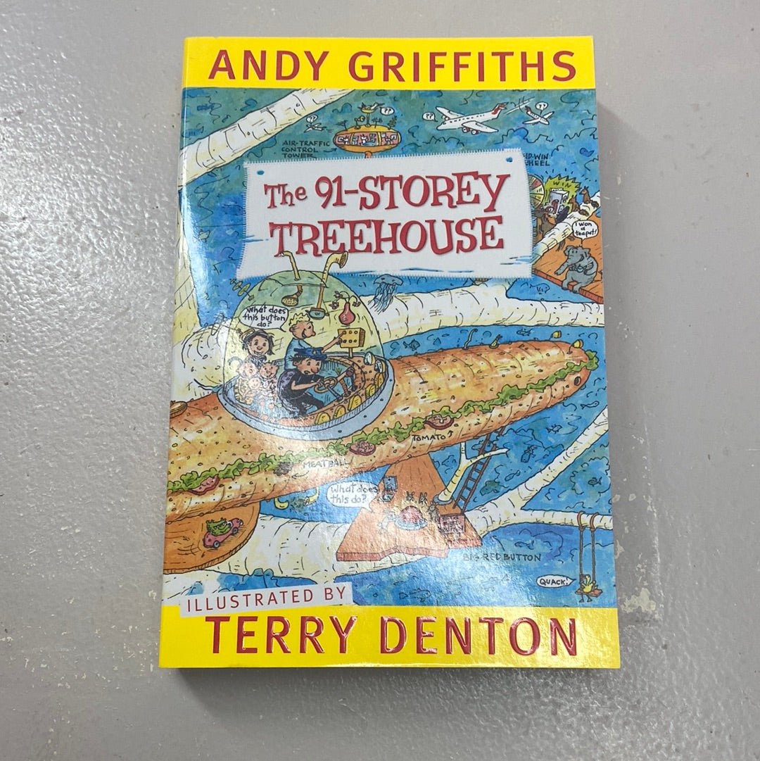 91-storey treehouse. Andy Griffiths. 2017.