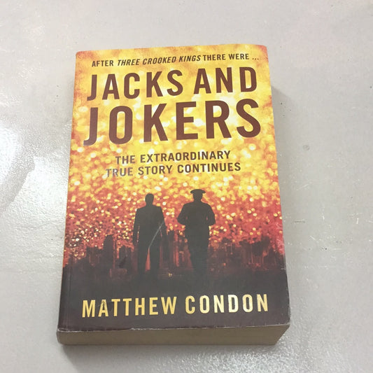 Jacks and jokers. Matthew Condon. 2014.