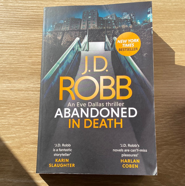 Abandonded in Death. J.D. Robb. 2022.