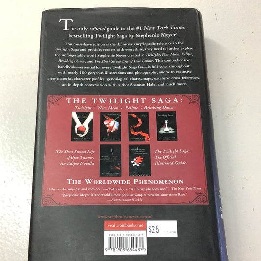 Twilight saga: the official illustrated guide. Stephenie Meyer. 2011.