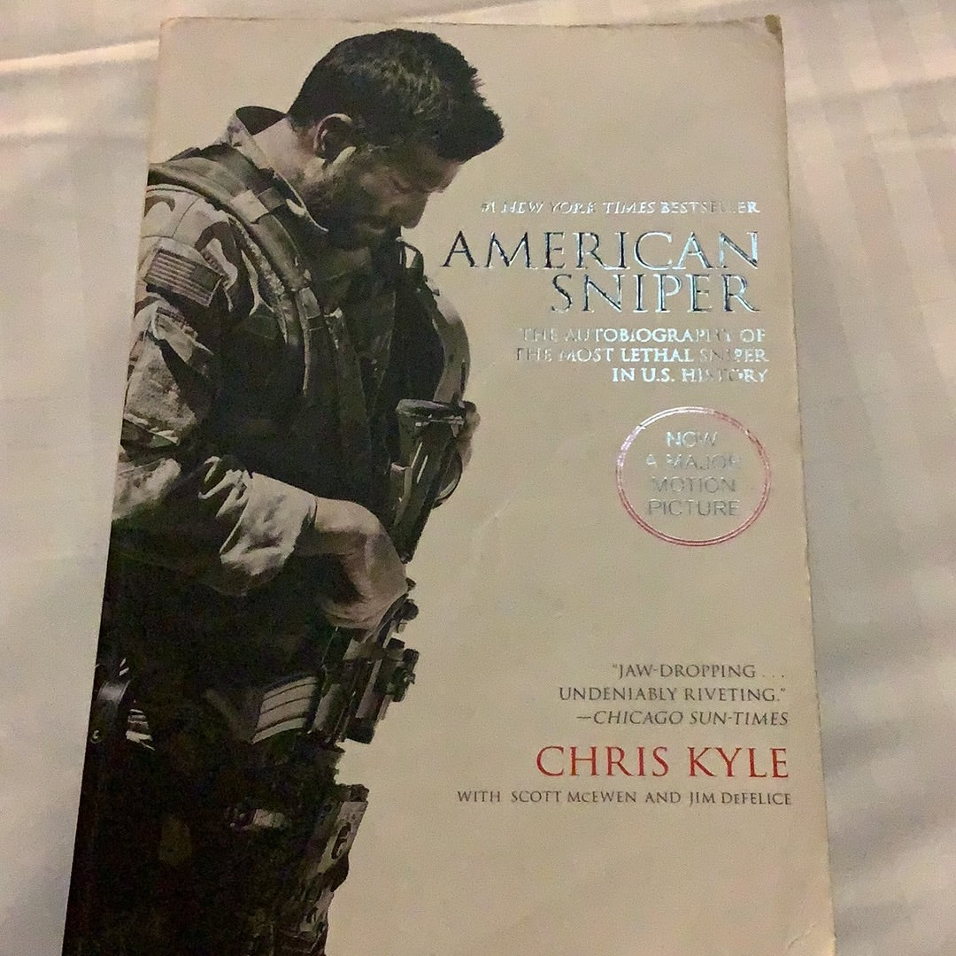 American sniper: the autobiography of the most lethal sniper in US history. Chris Kyle. 2013.